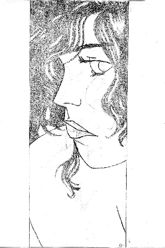 Zeichnung Ralf aus Ysaire "Sambre" 1992